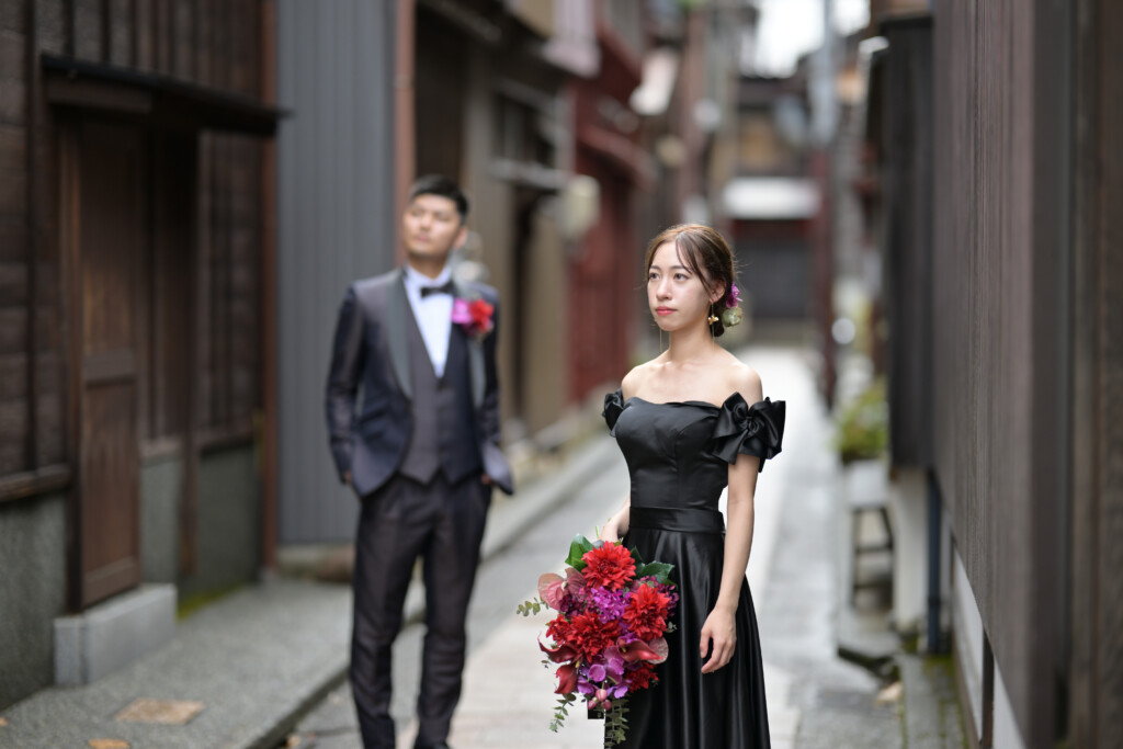 東茶屋街でロケーション撮影/ENSEED/【結婚式】
