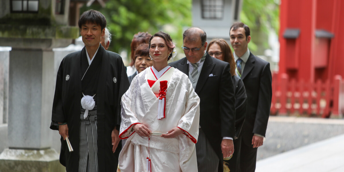 国際結婚式　/　和のウェディング