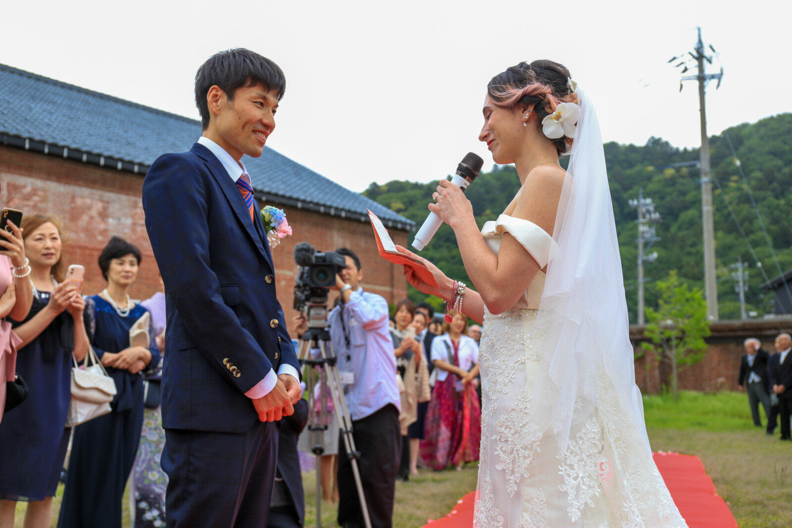 福井/敦賀｜人前結婚式 敦賀市赤レンガ倉庫ガーデンにて