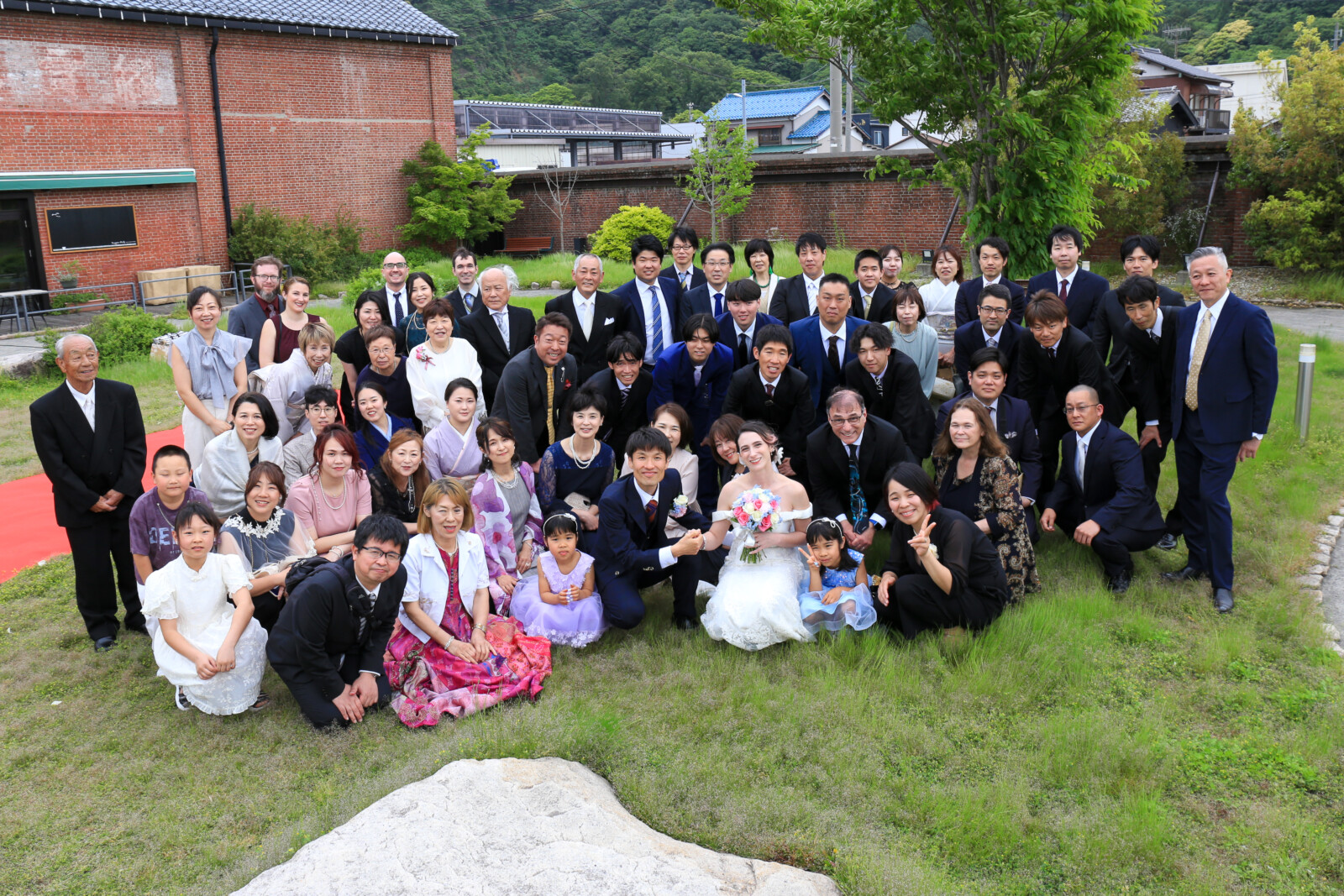 福井/敦賀｜人前結婚式 敦賀市赤レンガ倉庫ガーデンにて