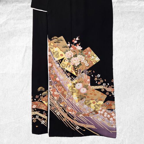 花色紙に熨斗ぼかし